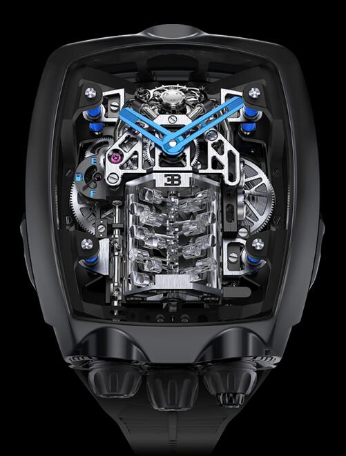 Replica Jacob & Co Bugatti Chiron Tourbillon BU200.20.AA.AC.A watch